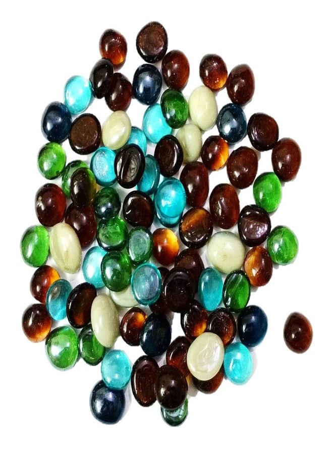 دي أس أحجار/حصى/أحجار/خرز زجاجي متعدد الألوان من دي إس، حوالي 80 قطعة - Image 1